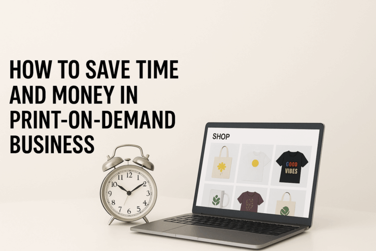 How to Save Time and Money in Print-on-Demand Business?