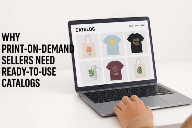 Why Print-on-Demand Sellers Need Ready-to-Use Catalogs?