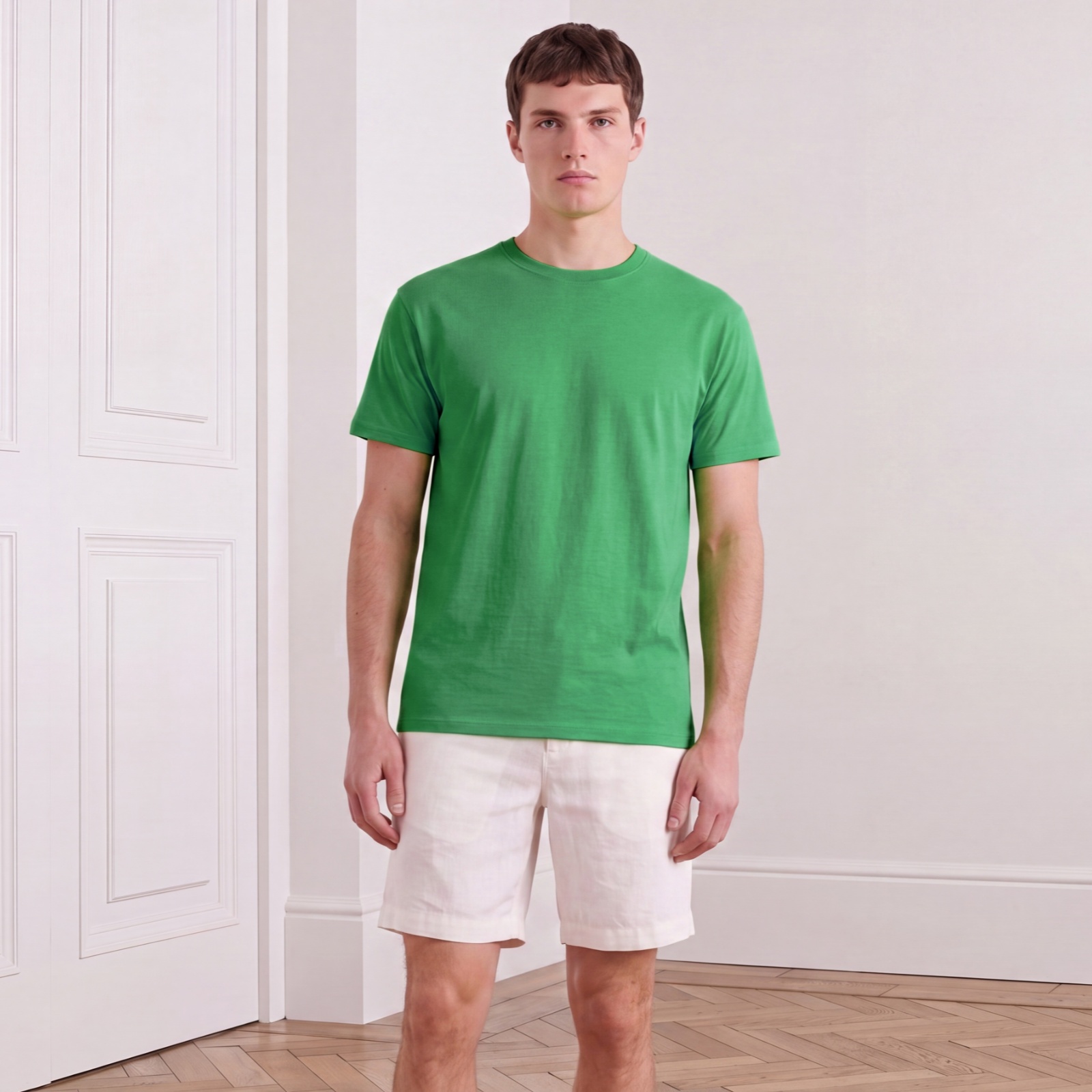 Blank T-shirt mockup without print